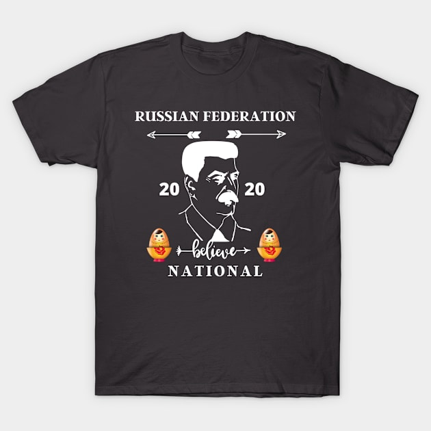 Russia 2020 T-Shirt by Grishman4u